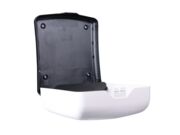 DISPENSER PAPELEIRA PARA PEPEL TOALHA INTERFOLHADO QUADRADO PRETO E BRANCO - 24264