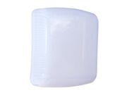 DISPENSER PAPELEIRA PARA PEPEL TOALHA INTERFOLHADO QUADRADO BRANCO/TRANSPARENTE