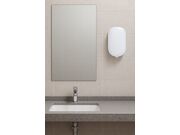 DISPENSER SABONETEIRA PARA BAG SABÃO LIQUIDO OU ESPUMA BRANCO/TRANSPARENTE - 24295