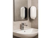 DISPENSER SABONETEIRA PARA BAG SABÃO LIQUIDO OU ESPUMA PRETO E BRANCO - 24296