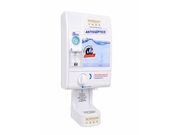 DISPENSER PROFISSIONAL 3 EM 1 PARA FIO DENTAL E ENXAGUANTE BUCAL BOBSON EVOLUTION BRANCO - 24357